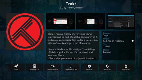 How to use Trakt on Kodi with the Trakt.tv Kodi Addon .